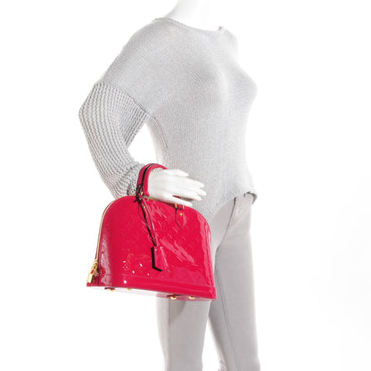 Louis Vuitton Vernis Alma PM Rose Indien 2 of 6