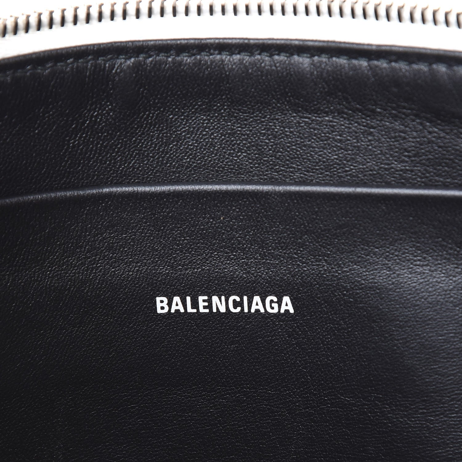 Balenciaga Grained Calfskin Supermarket Magazine Zipper Pouch Multicolor 7 of 8