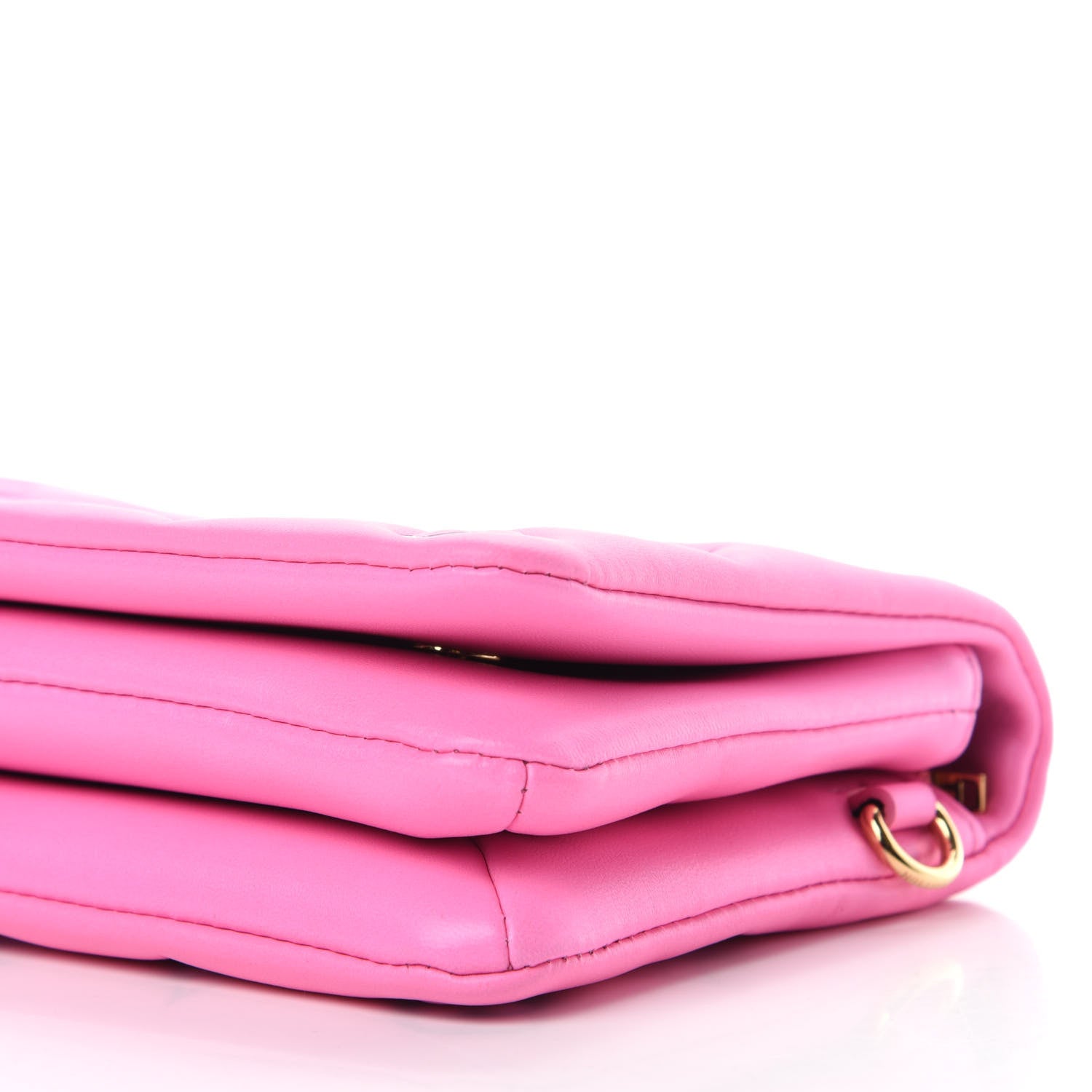 Louis Vuitton Lambskin Embossed Monogram Vuittamins Pochette Coussin Rose Violet 7 of 10