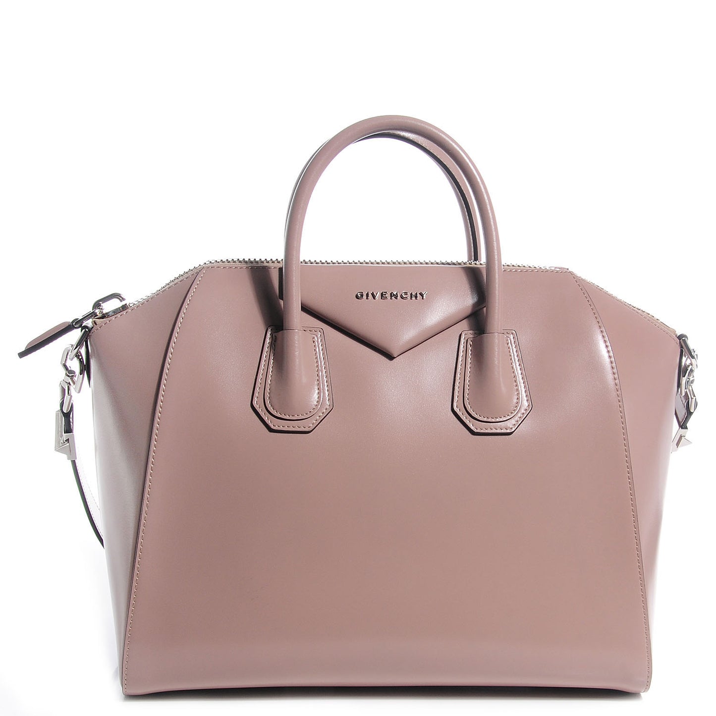 Smooth Calfskin Medium Antigona Linen