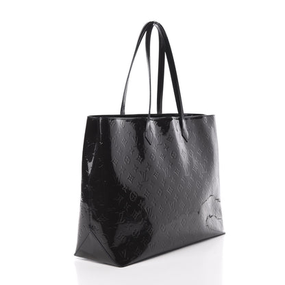 Louis Vuitton Vernis Wilshire GM Blue Infini 3 of 9