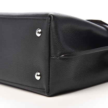 Louis Vuitton Calfskin Lockme Ever BB Black 8 of 10