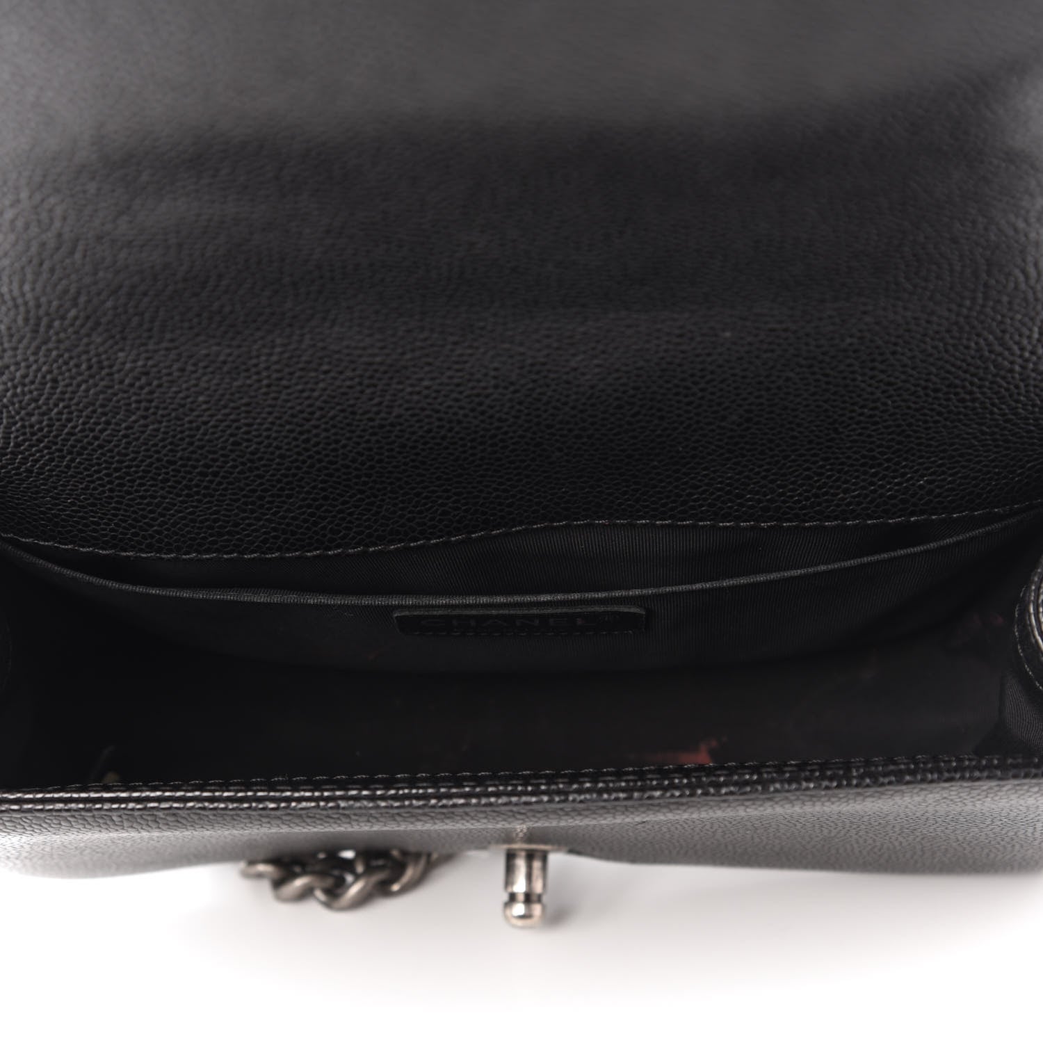 Chanel Caviar Quilted Medium Boy Flap Black 5 of 10