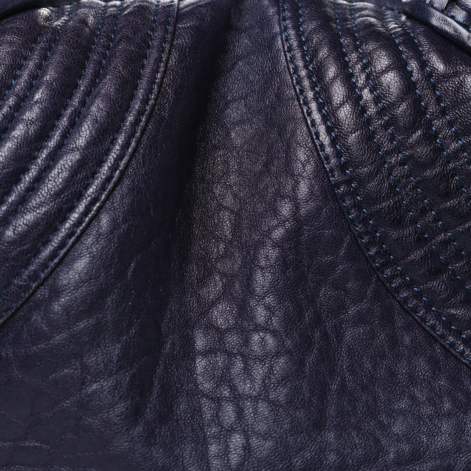 Fendi Nappa Nuvolata Spy Bowler Blueberry 8 of 14