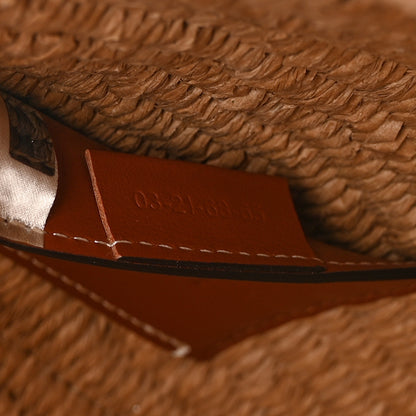 Chloe Raffia Medium Woody Tote White 7 of 10