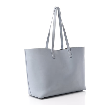Saint Laurent Calfskin Large Shopping Tote Light Blue 3 of 14