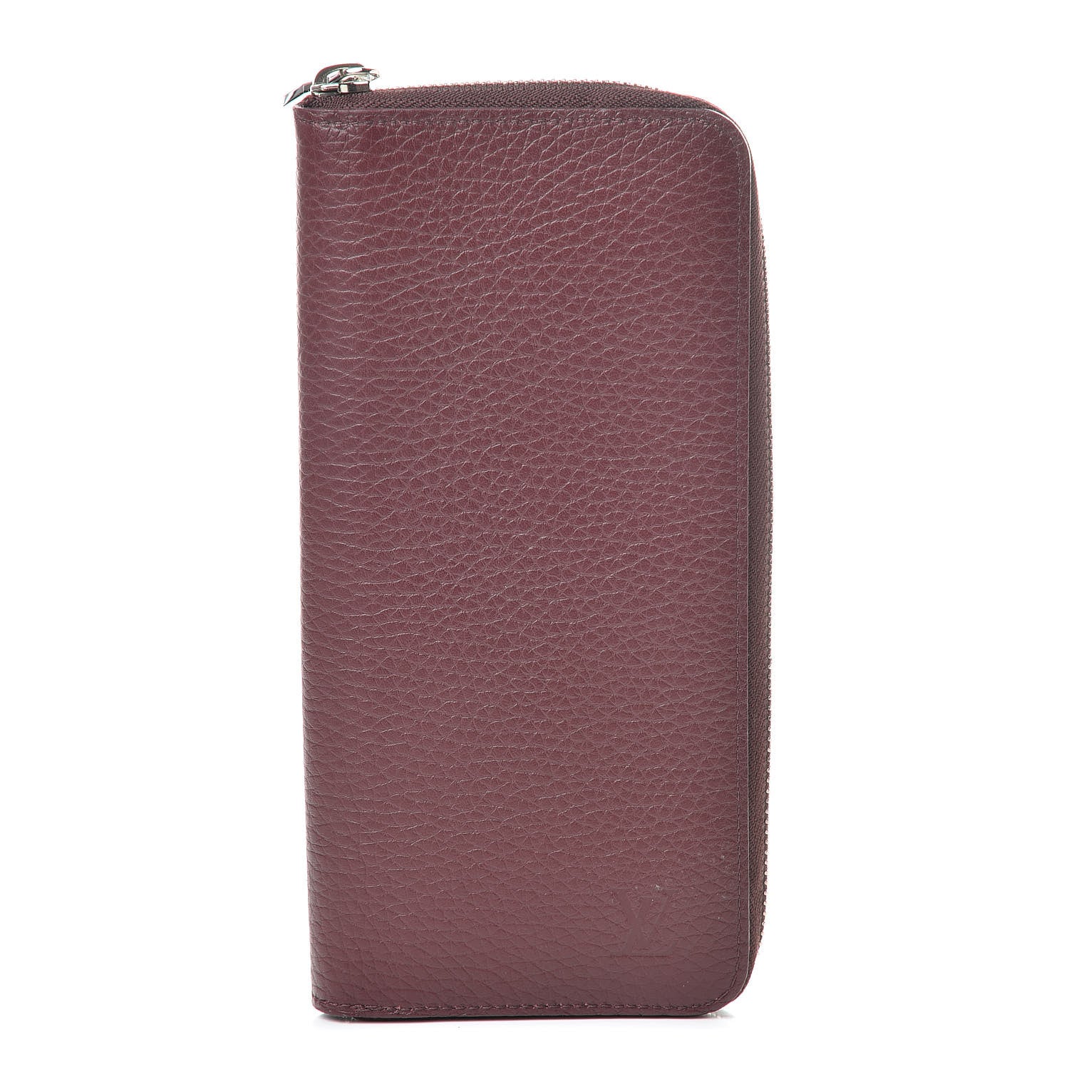 Louis Vuitton Taurillon Vertical Zippy Wallet Bordeaux 1 of 6