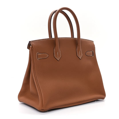 Hermes Togo Birkin 30 Gold 3 of 11