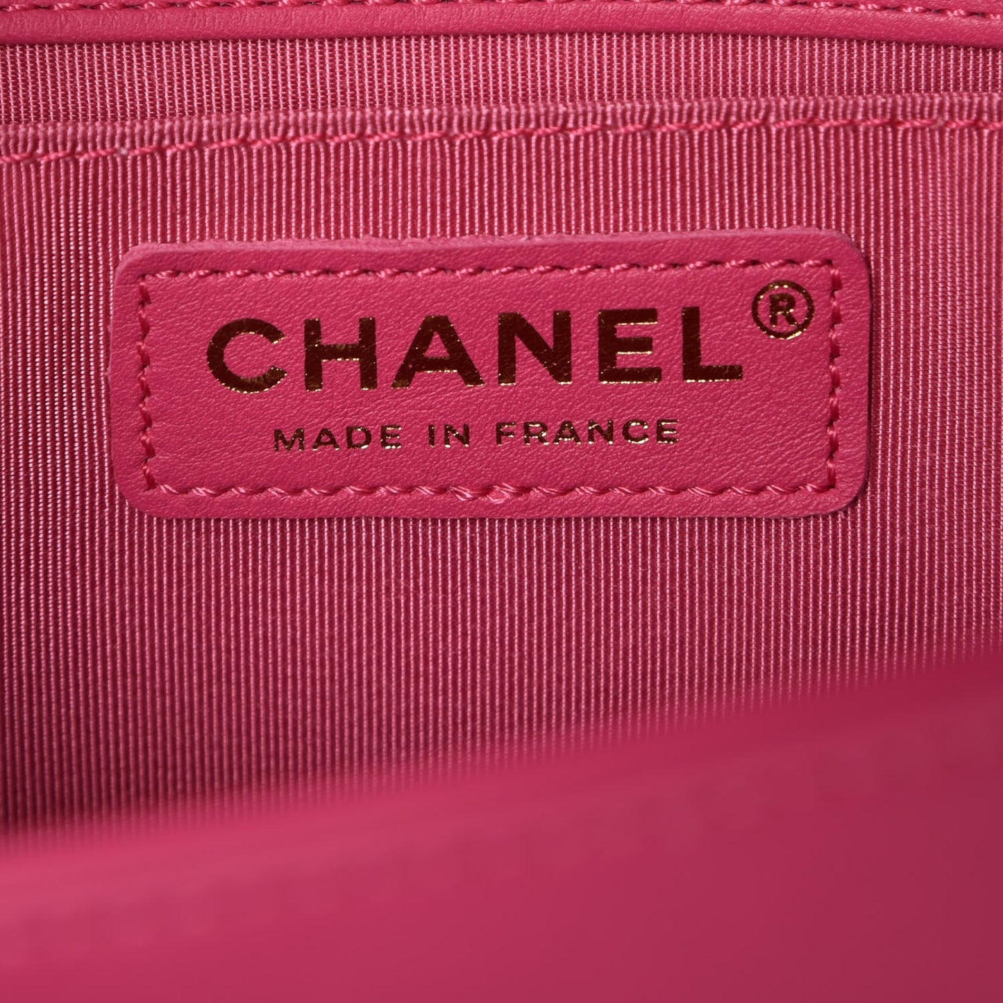 Lambskin Quilted Medium Boy Flap Pink