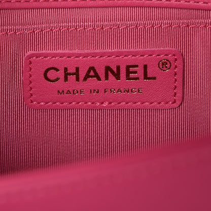 Chanel Lambskin Quilted Medium Boy Flap Pink 6 of 8