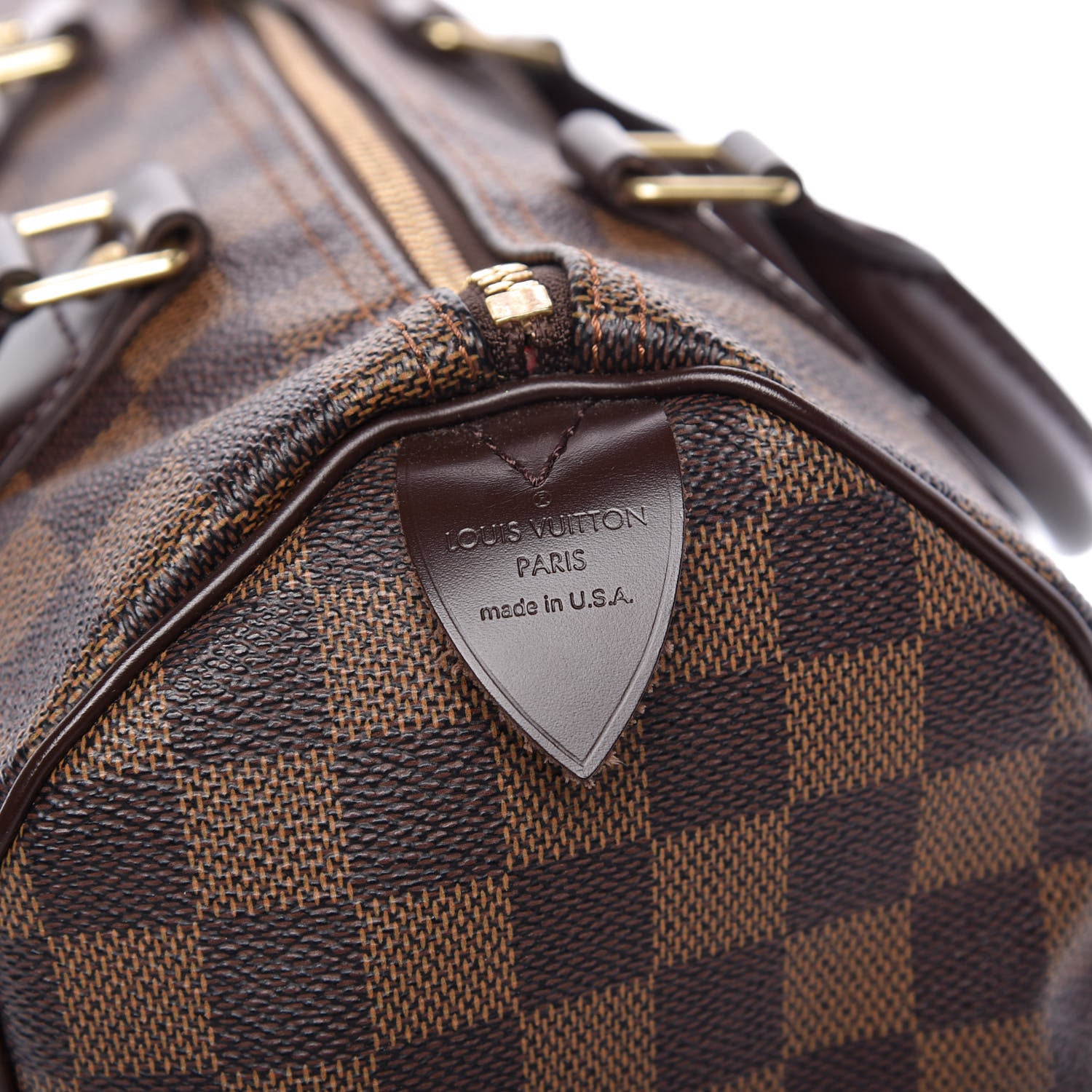 Louis Vuitton Damier Ebene Speedy 25 8 of 10