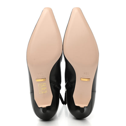 Gucci Nappa Zumi Mid Ankle Boots 35.5 Black 5 of 9