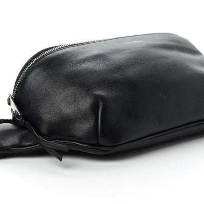 Saint Laurent Calfskin Belt Bag Black 6 of 10