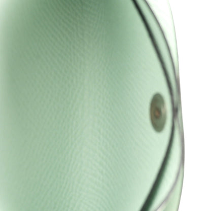 Hermes Epsom Calvi Duo Card Case Vert Peppermint 5 of 7