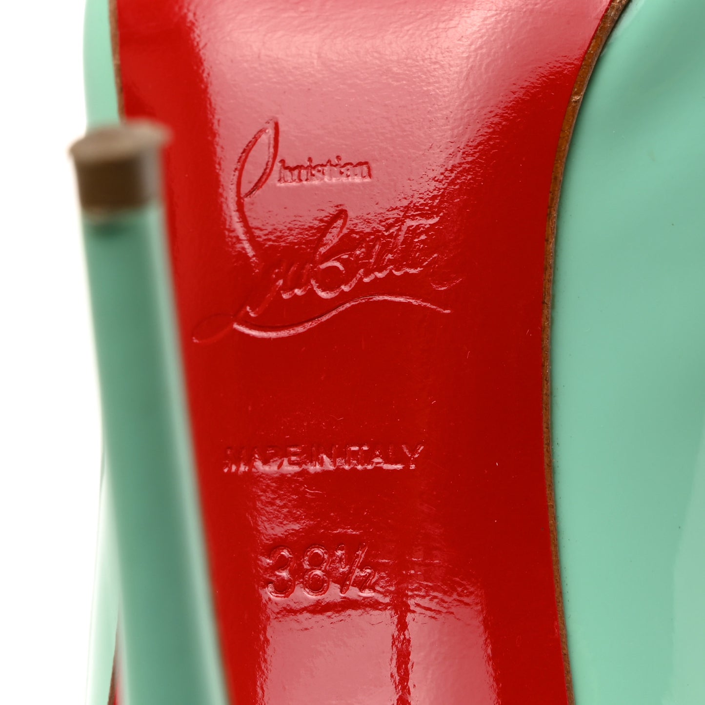 Patent Pigalle Follies 100 Pumps 38.5 Opaline