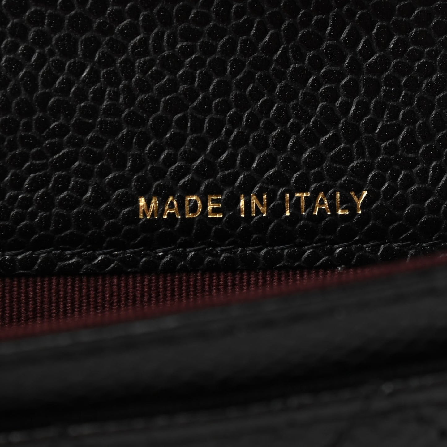 Caviar Quilted Flap Card Holder Wallet Black