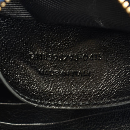 Saint Laurent Lambskin Chevron Small Classic Monogram Camera Bag Blue Majorelle 7 of 8