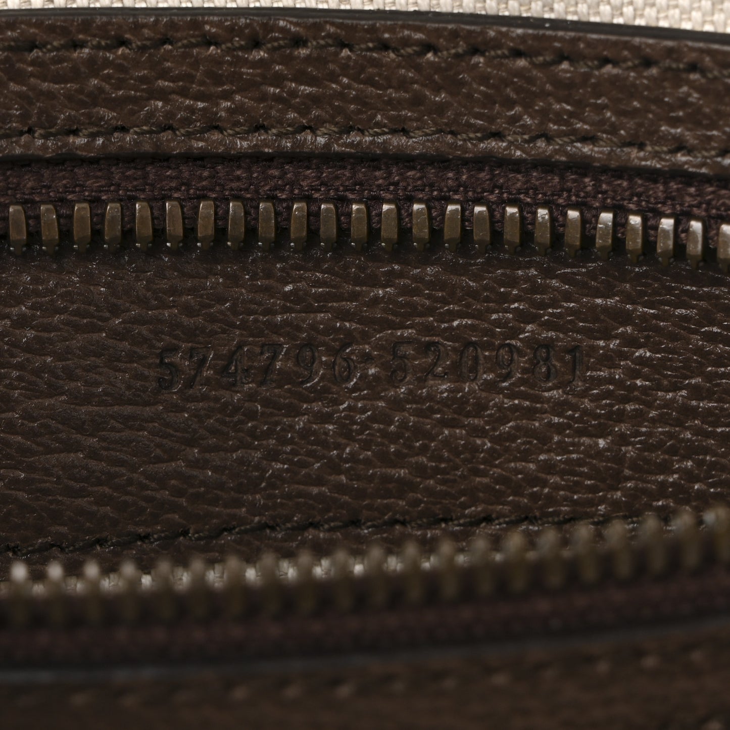 Soft GG Supreme Monogram Medium Ophidia Belt Bag Dark Brown