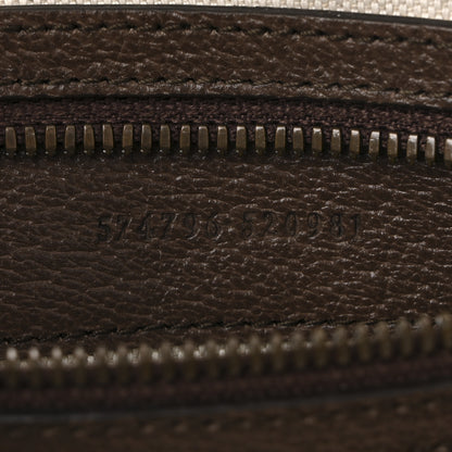 Gucci Soft GG Supreme Monogram Medium Ophidia Belt Bag Dark Brown 7 of 10