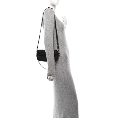 Louis Vuitton Empreinte Monogram Giant Ivy Wallet On Chain Black 2 of 9