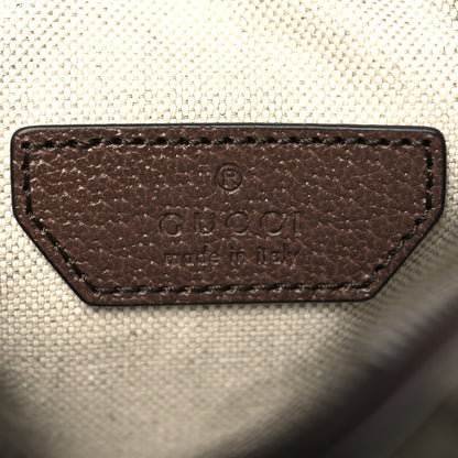 Gucci GG Supreme Monogram Web Mini Ophidia Double Zip Messenger Bag Beige New Acero 7 of 12