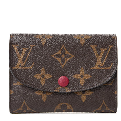 Louis Vuitton Monogram Rosalie Coin Purse Fuchsia 1 of 8