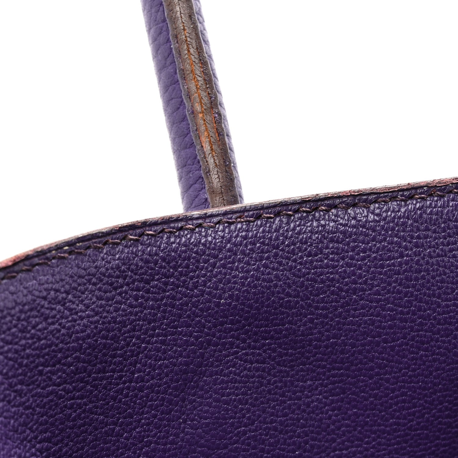 Hermes Taurillon Clemence Birkin 35 Iris 15 of 20