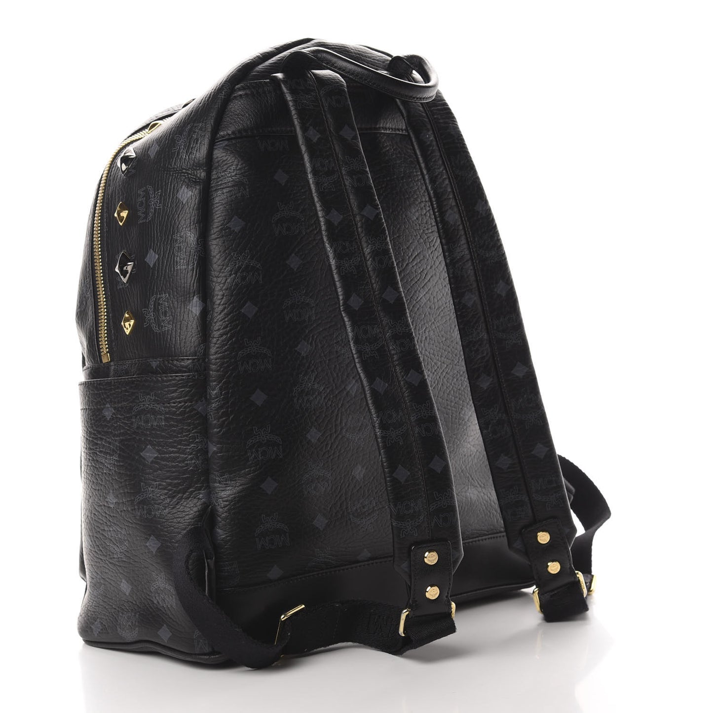 Visetos Studded Medium Stark M Backpack Black
