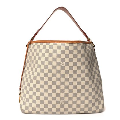 Louis Vuitton Damier Azur Delightful MM Pink 1 of 11