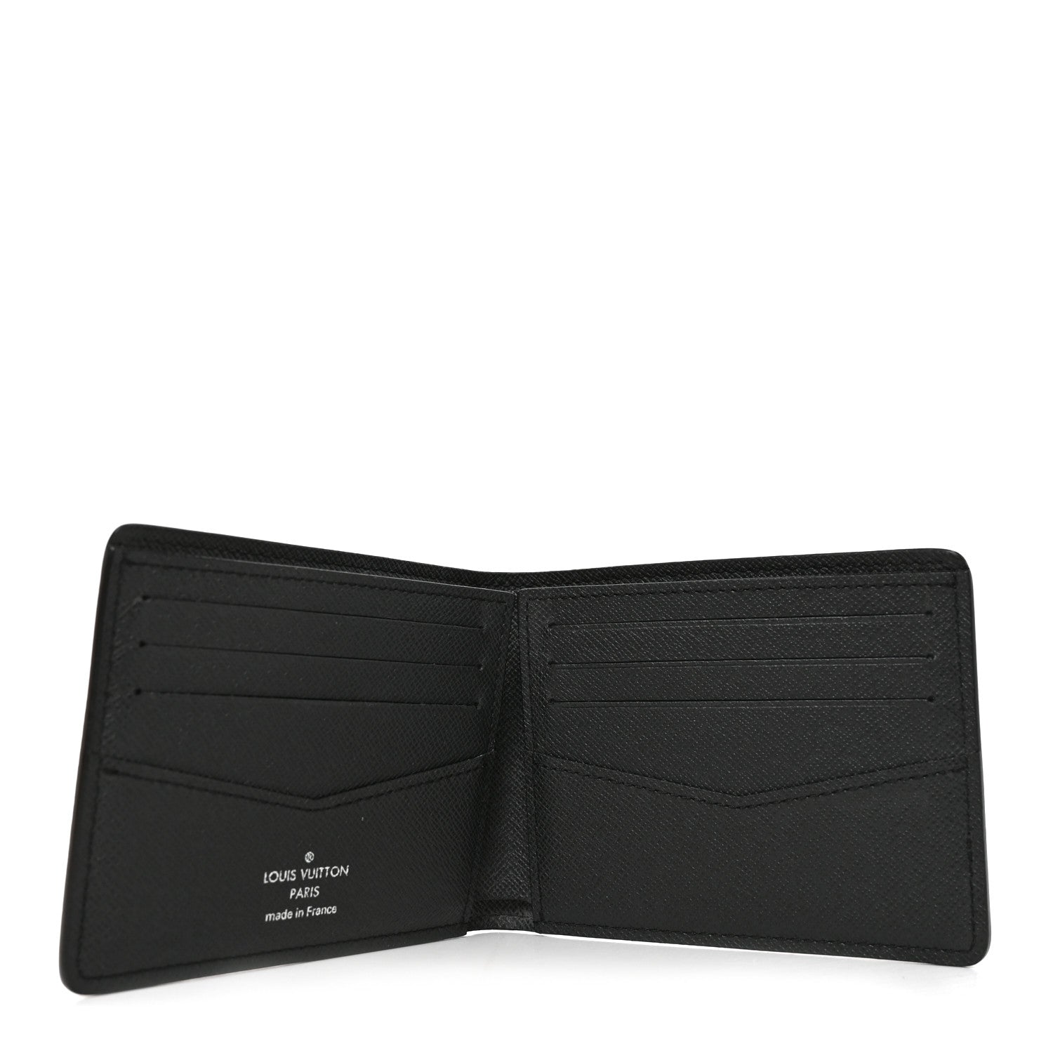 Louis Vuitton Taiga Slender Wallet Black 4 of 6