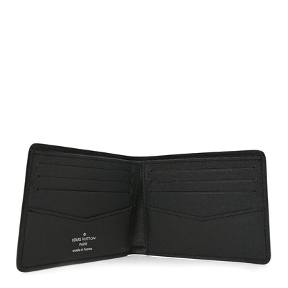 Louis Vuitton Taiga Slender Wallet Black 4 of 6