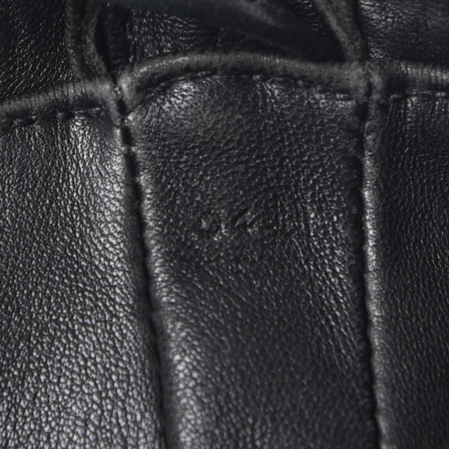 Lambskin Toudou Perfore Crossbody Bag Black