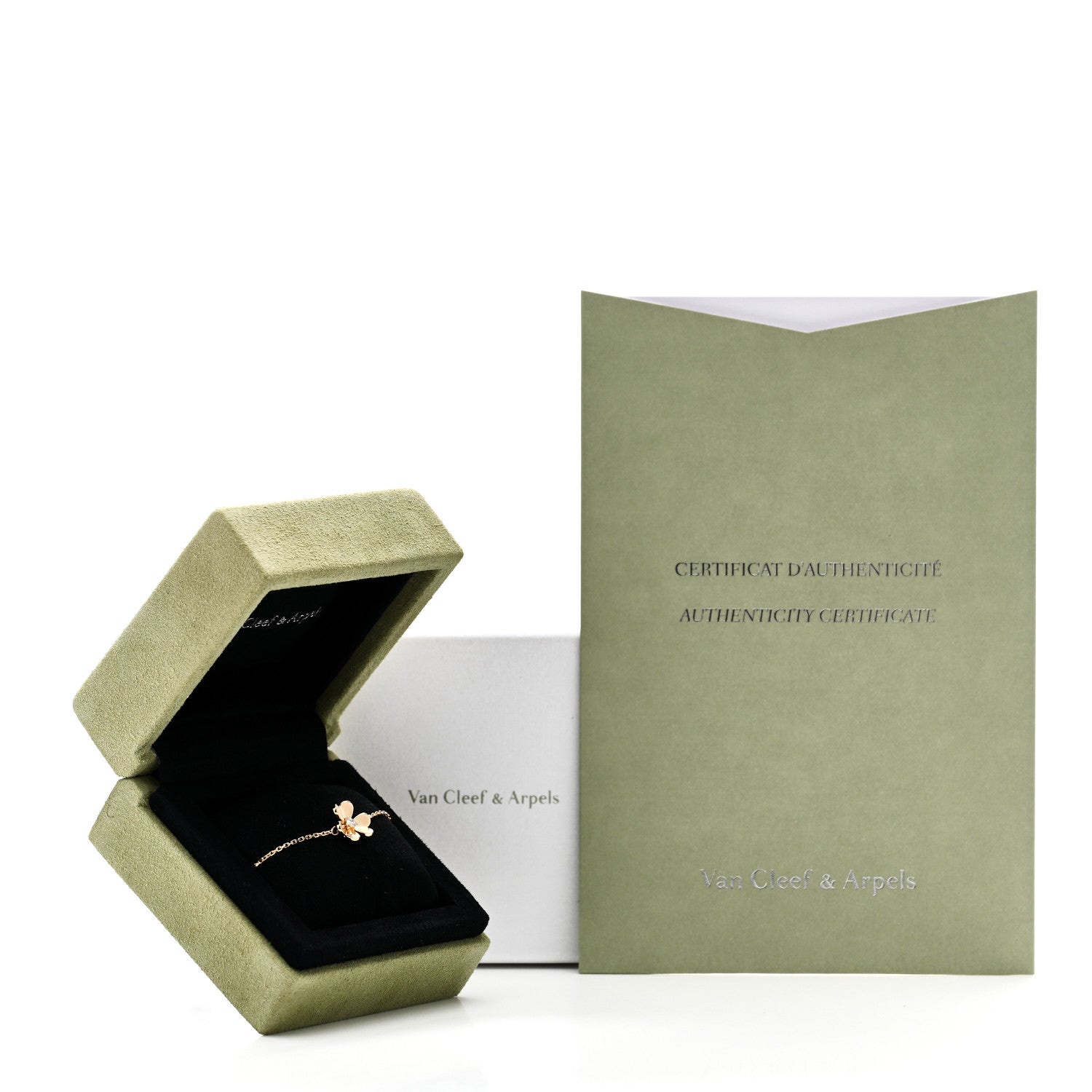 Van Cleef & Arpels 18K Yellow Gold Diamond Mini Frivole Bracelet 5 of 5