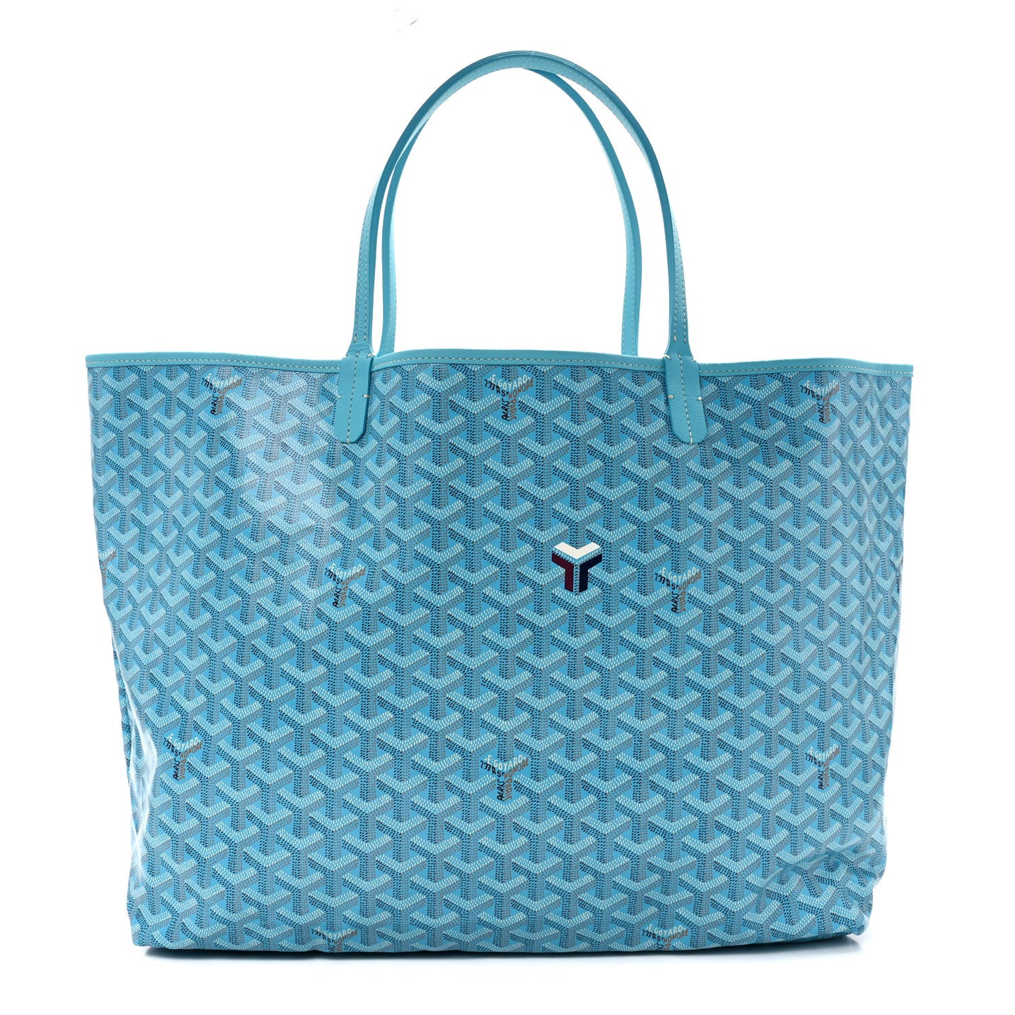 Goyardine Saint Louis GM Balise Beach Towel Set Turquoise