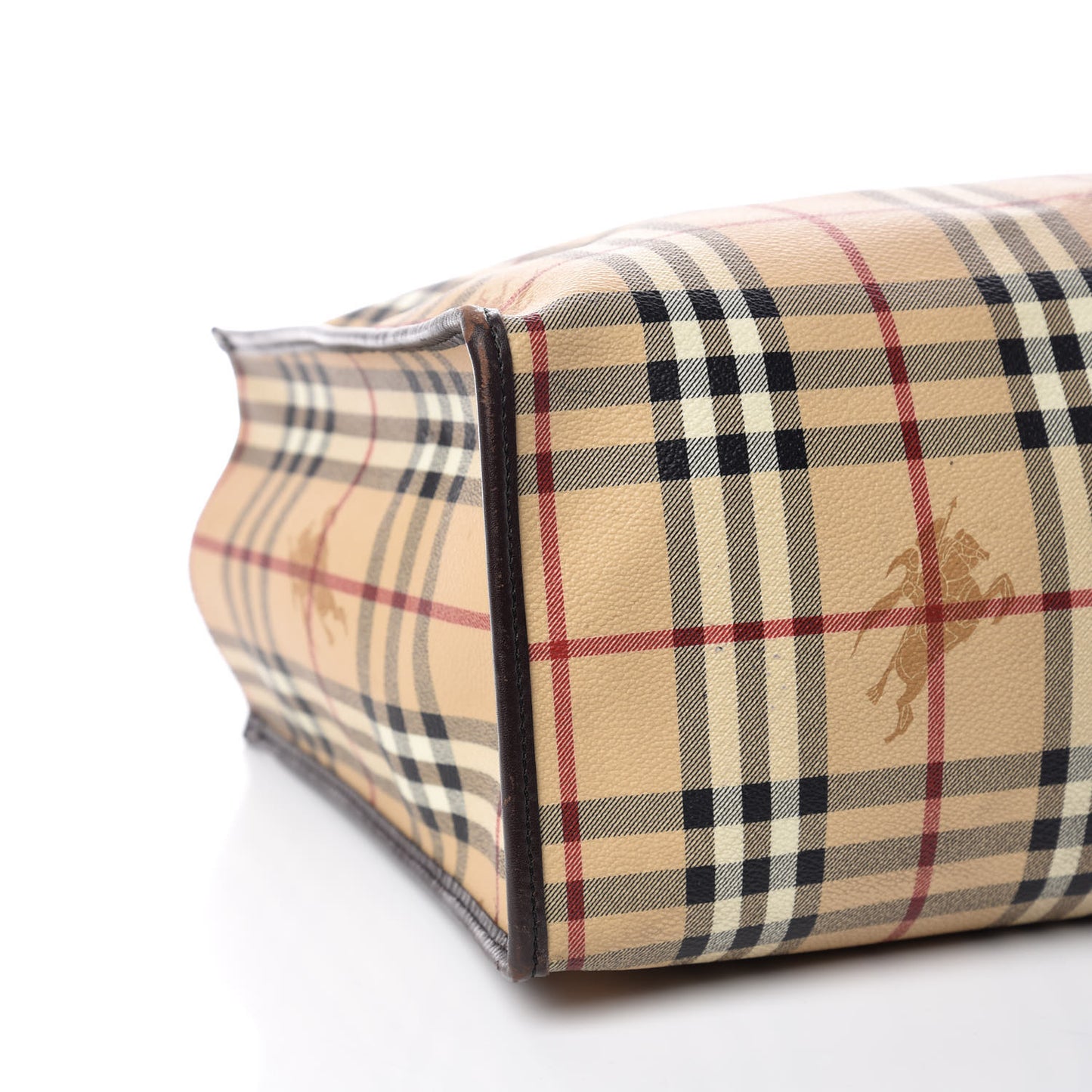 Haymarket Check Tote Chocolate