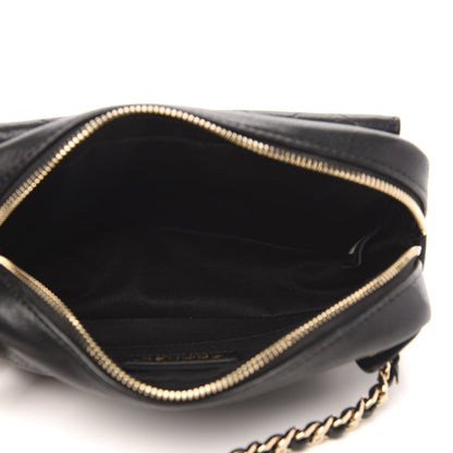 Chanel Calfskin Stitched Casual Trip Waist Bag Black 5 of 13