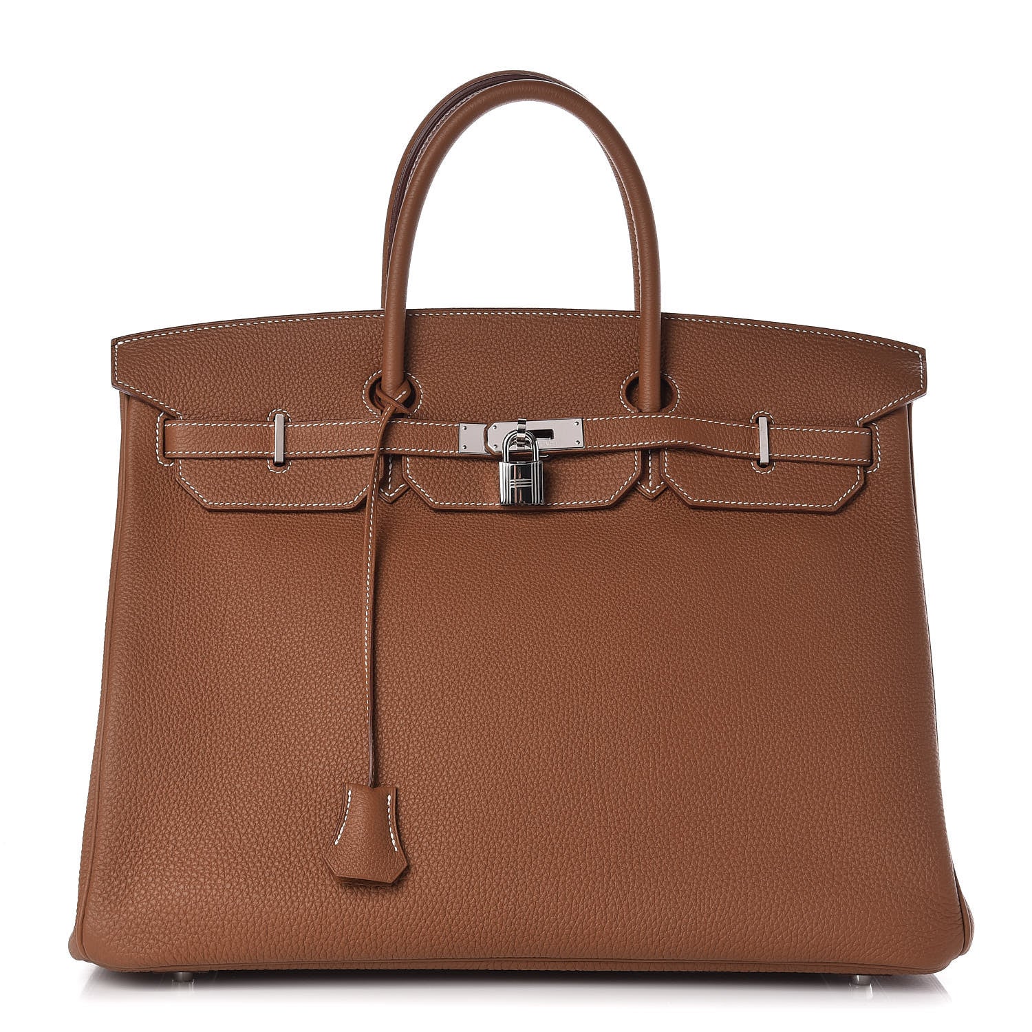 Hermes Togo Birkin 40 Gold 1 of 12