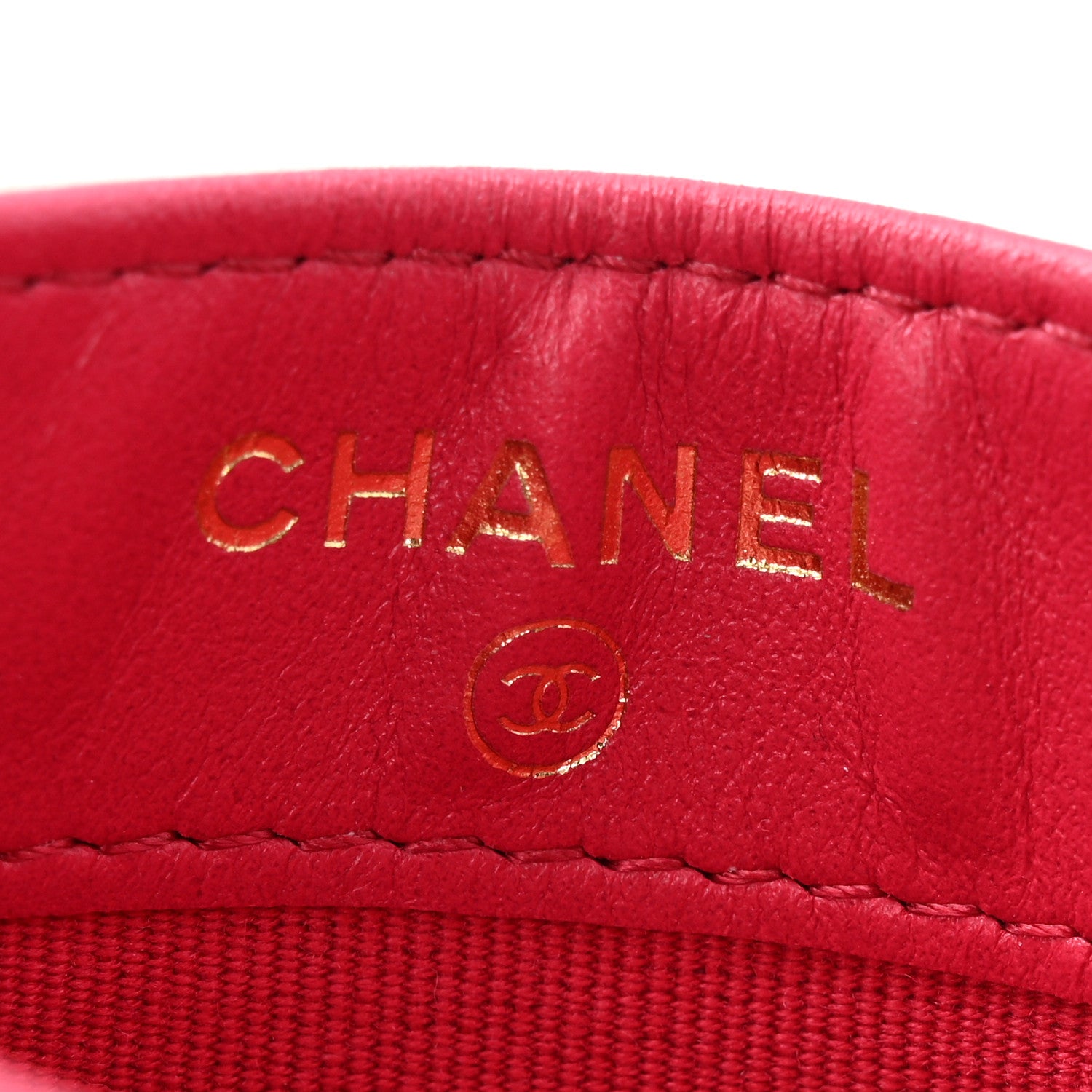 Chanel Lambskin Plexiglass Quilted Coco Love Card Holder White 6 of 10