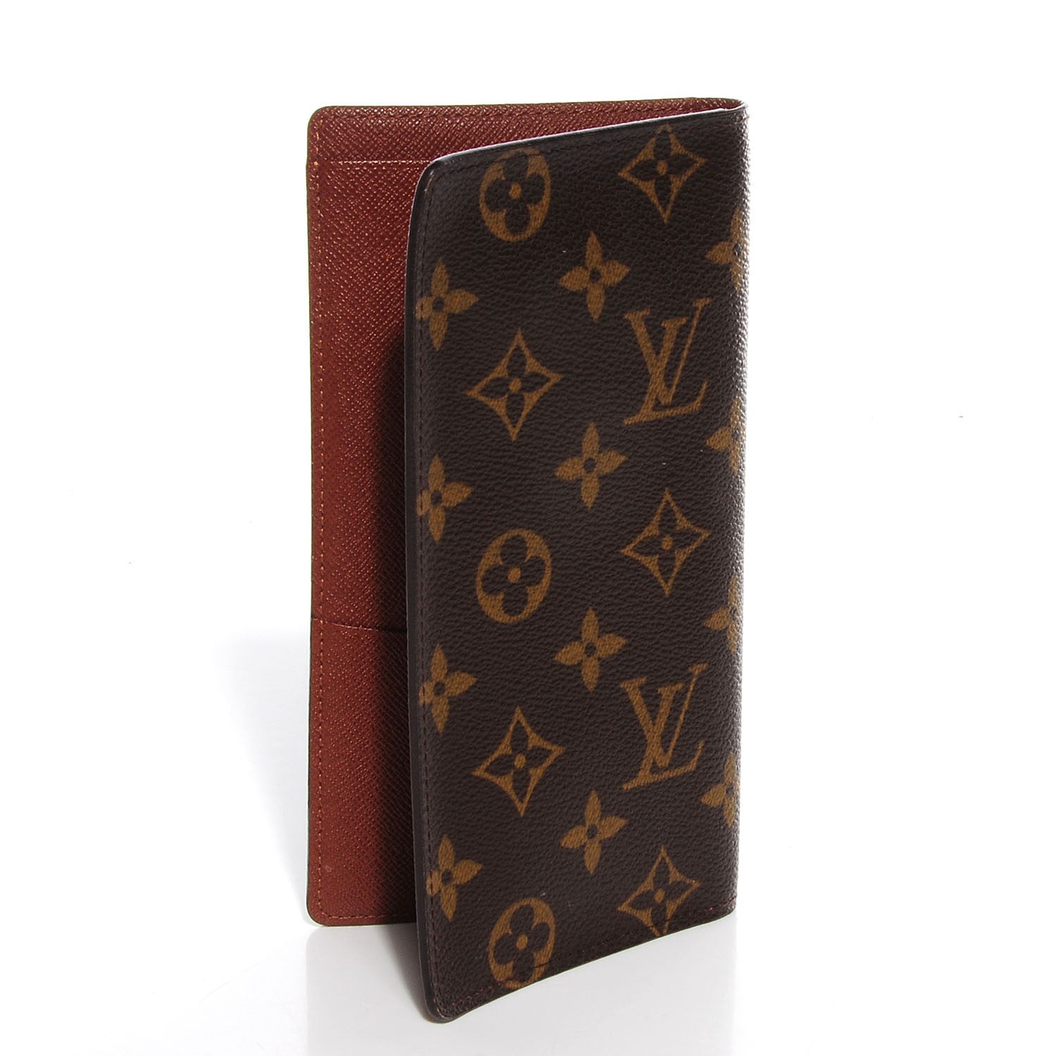 Louis Vuitton Monogram Porte Valeurs Checkbook Wallet 3 of 7