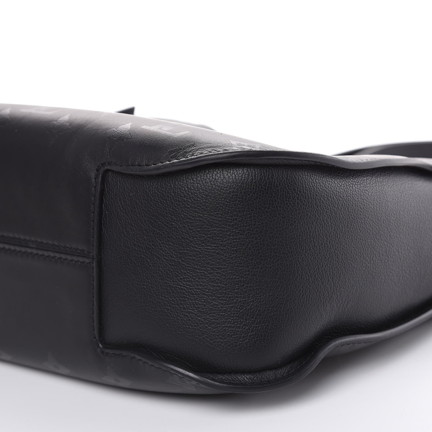 Louis Vuitton Cuir Plume Very Hobo Black 8 of 14