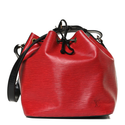Louis Vuitton Epi Petit Noe Red Black 1 of 11