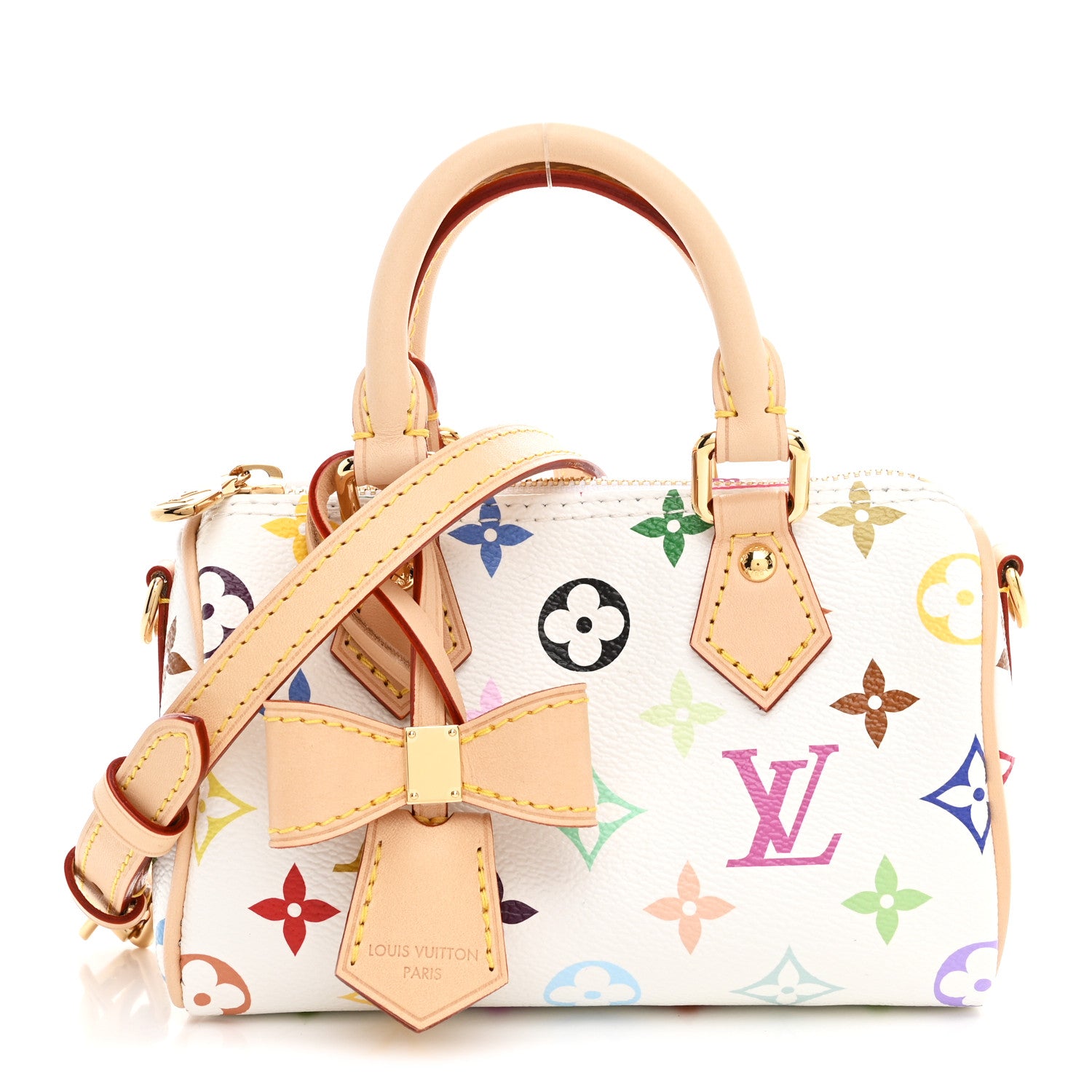 Louis Vuitton LV X TM Monogram Multicolor Nano Speedy White 1 of 9