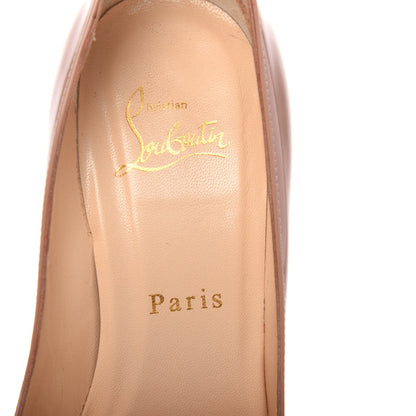 Christian Louboutin Patent Corneille 100 Pumps 36.5 Nude 8 of 10