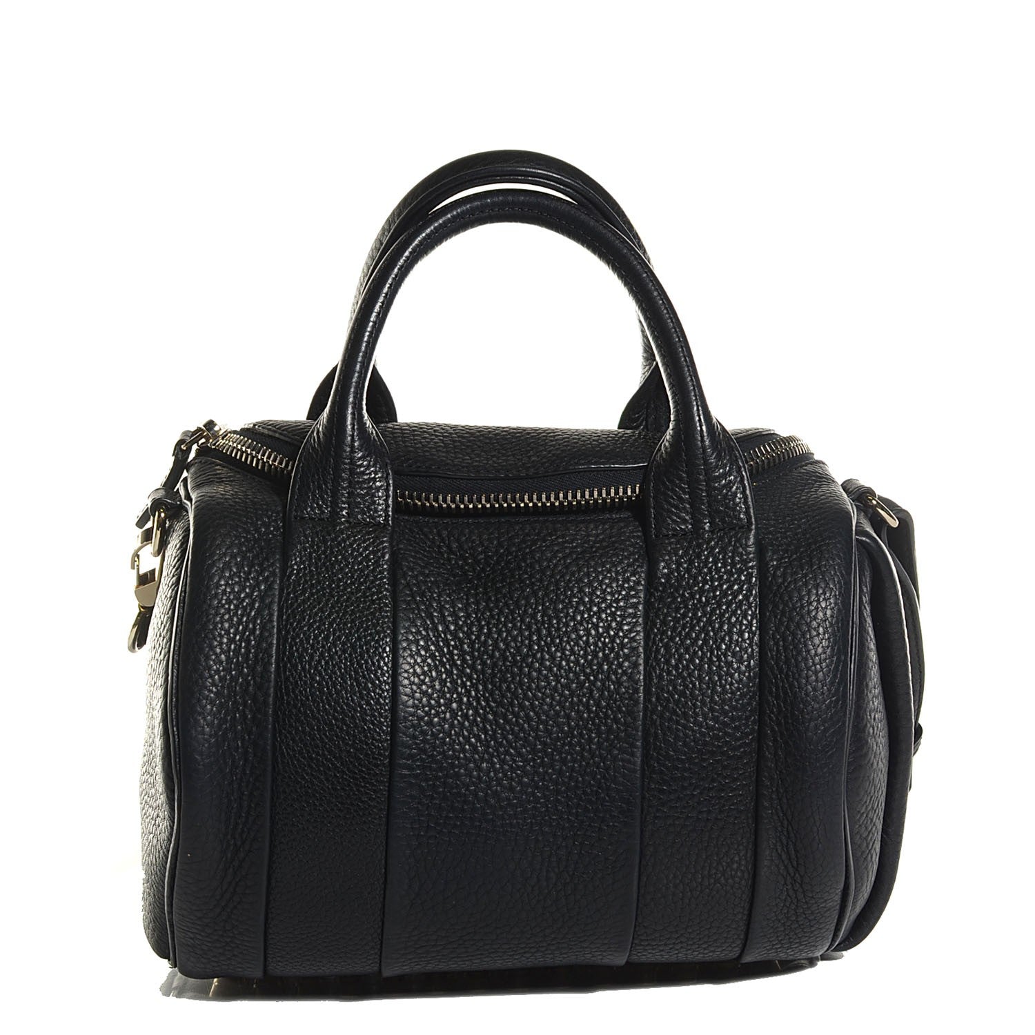 Alexander Wang Pebbled Lambskin Rockie Black Pale Gold Hardware 1 of 7