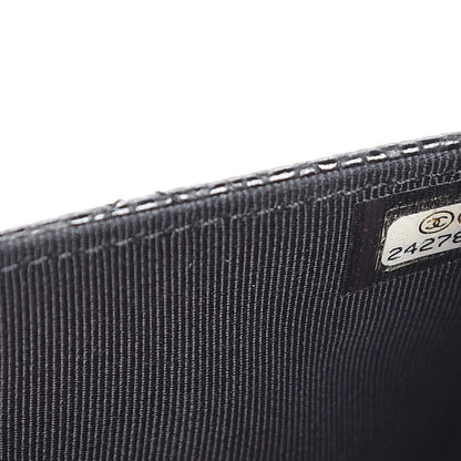 Chanel Caviar Quilted Wallet On Chain WOC Black 8 of 9