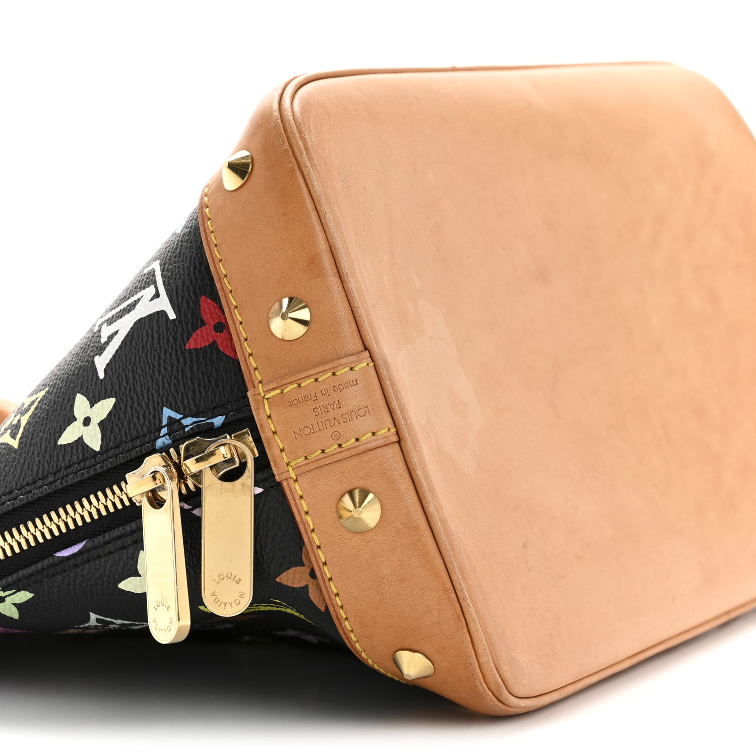 Louis Vuitton Monogram Multicolor Alma Black 9 of 17