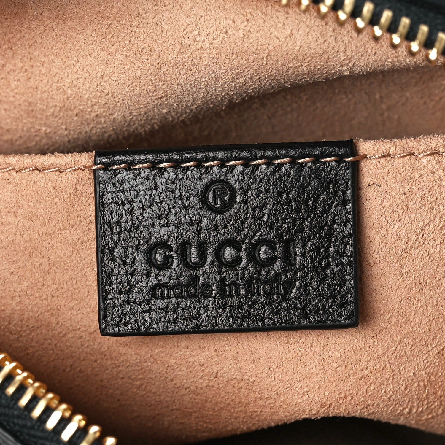 Gucci Calfskin Web Mini Ophidia Shoulder Bag Black 6 of 12