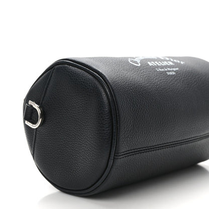 Christian Dior CHRISTIAN DIOR HOMME Grained Calfskin Mens Roller Pouch Black 8 of 12