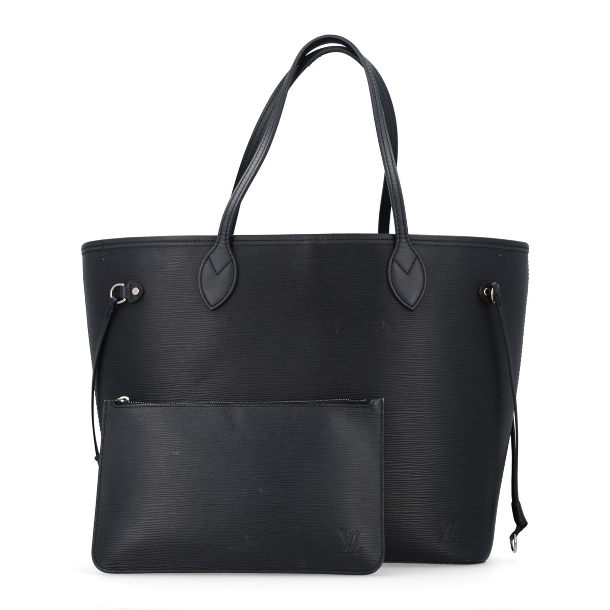 Louis Vuitton Epi Neverfull MM Black 4 of 16