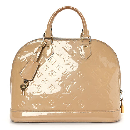 Louis Vuitton Vernis Alma PM Dune 1 of 11